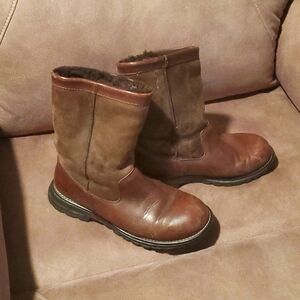 Ugg leather and suede boots, size 38